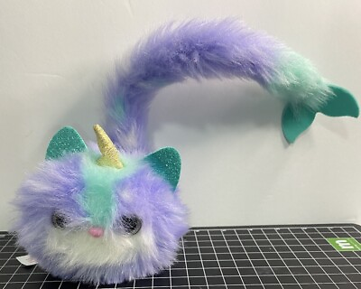 #ad Pomsies Wearable Plush Pom Pom Pet Kitten Unicorn Mermaid Tested amp; Works $7.20