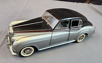 #ad Franklin Mint Precision Models Diecast 1955 ROLLS ROYCE SILVER CLOUD 1:24 AS IS $44.10