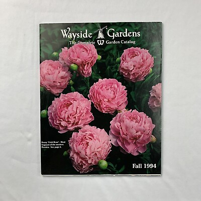 #ad Wayside Gardens Catalog Fall 1994 Vintage Gardening Catalog $10.82