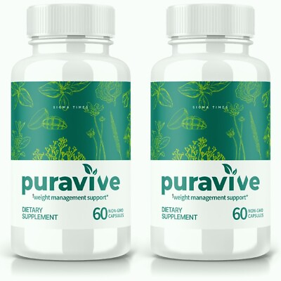 #ad 2 Pack Puravive Weight Loss Capsules Official Formula 120ct $29.95