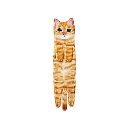 #ad Cat Hand Towels for Bathroom Kitchen Home Decor Cute Decorative Cat Hanging F... $25.02