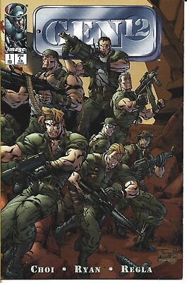 #ad GEN 12 #1 IMAGE COMICS 1998 BAGGED AND BOARDED $6.50