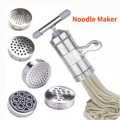 #ad Kitchen Noodle Maker Machine Pasta Fruit Juicer Press Spaghetti Stainless Steel AU $49.97