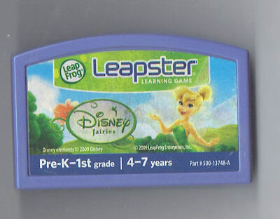 #ad Leapfrog Leapster Disney Fairies Game Cartridge Game Rare VHTF Educational $9.75