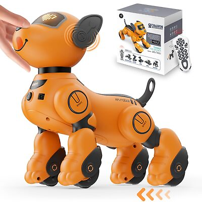 #ad VATOS Remote Control Robot Dog Kids#x27; Toy with Touch Sensors amp; Over 20 Responses $54.99