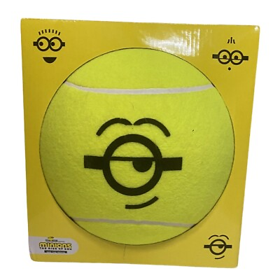 #ad Wilson Minions Giant Tennis Ball Brand New . Approximately 10” Diameter $21.25
