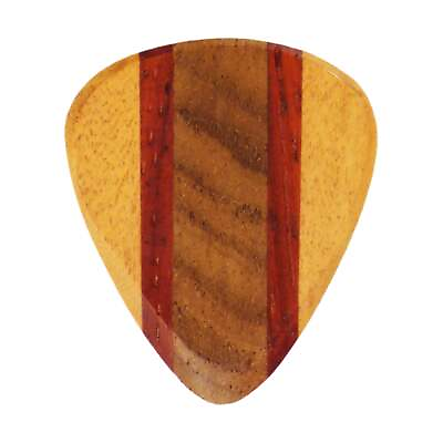 #ad Maple Padauk amp; Teak Wood Guitar Pick 3.0 mm 351 Wedge Handmade Plectrum $5.99