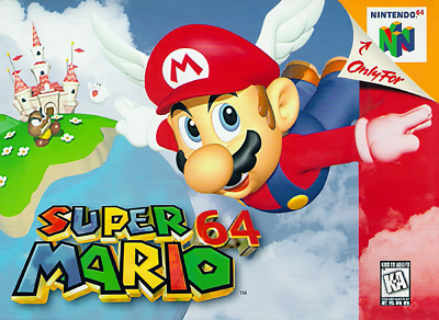 #ad Super Mario 64 Poster Art High Quality Print 13x19 $12.99