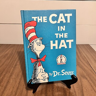 #ad The Cat in the Hat 1957 Dr. Suess Book Club Edition Early Printing Random House $29.99