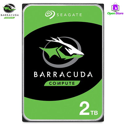 #ad New Seagate BarraCuda 2 TB Internal Hard Drive HDD 3.5 Inch SATA 6Gb s 7200 RPM $98.89