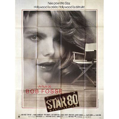 #ad STAR 80 Movie Poster 47x63 in. 1983 Bob Fosse Mariel Hemingway $32.99