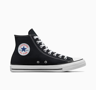 #ad Converse Chuck Taylor All Star Hi Black White Shoes $64.99