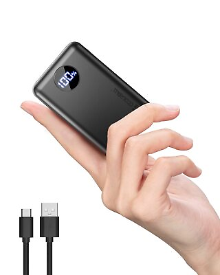 #ad Small Power Bank 20000mAh 22.5W PD amp; QC4.0 Fast Charging Portable Charger C... $45.57