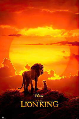 #ad The Lion King Disney Movie Poster Teaser Mufasa amp; Simba Size: 24 X 36quot; $12.99