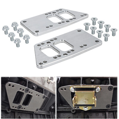 #ad #ad LS Motor Mounts Adapter Plates Swap Bracket Small Block for LS Engine Conversion $24.50