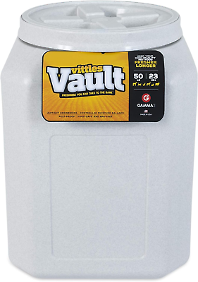 #ad Gamma2 Vittles Vault Pet Dog Food Storage Container 50 lb with Airtight Lid NEW $44.39