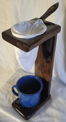 #ad Chorreador Handmade Wooden Coffee Maker Drip Stand Off grid Camp $23.00