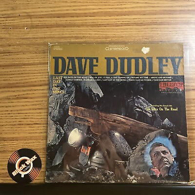 #ad Dave Dudley Last Day In The Mines Vinyl VG Folk $9.45