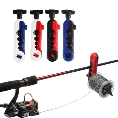#ad Portable Fishing Line Spooler Machine Spinning Reel Fishing Equipment $19.37