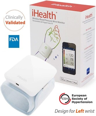 #ad #ad iHealth wireless wrist blood pressure monitor $25.00