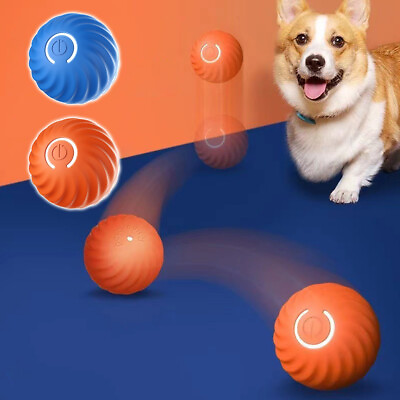 #ad Automatic Jumping Ball for Pet Dog Interactive Training Toy Puppy Fetch Ball Toy $8.51