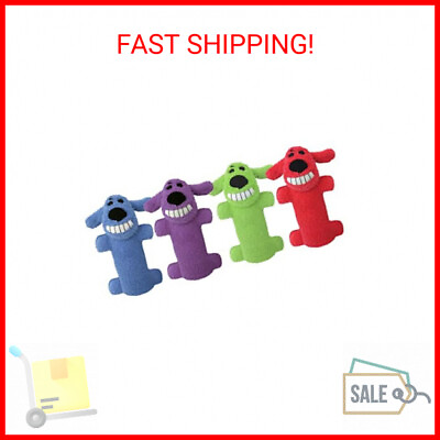 #ad Loofa Dog Mini 6 Inch Toy Assorted Colors Multipet International $4.71