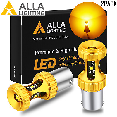 #ad LED Amber Yellow Front Turn Signal Light Bulb Lamp For 2011 2014 Hyundai Sonata $22.98