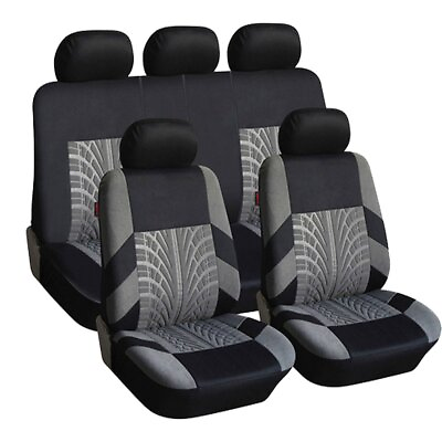 #ad 9x Car Seat Covers 5 Seat Full Set Accessories For Dodge For Ram 1500 2500 3500 $36.95