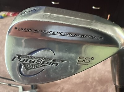 #ad PureSpin Pro Forged Diamond Face Scoring Sand Wedge 56 Degrees RH Stiff $9.99