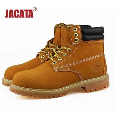 #ad Jacata Men#x27;s Winter Snow Work Boots Shoes 6quot; Premium Waterproof Leather 8601 $39.99
