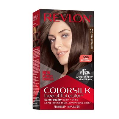 #ad Revlon Colorsilk Beautiful Permanent Hair Color 1 Pack Free Shipping US $5.95