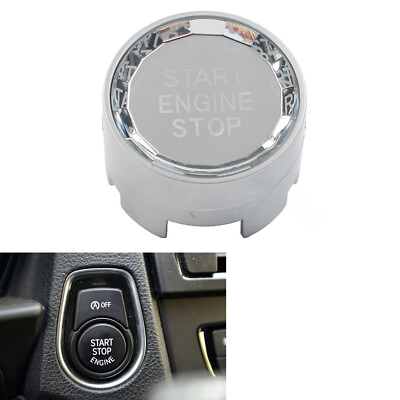 #ad Crystal Style Start Stop Engine Switch Button Cover For BMW F20 F21 F22 F23 F30 $11.89