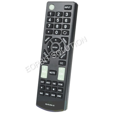 #ad New Remote for Insignia TV NS 48D420NA16 NS 50D421NA16 NS RC4NA 16 NS RC4NA 18 $11.99