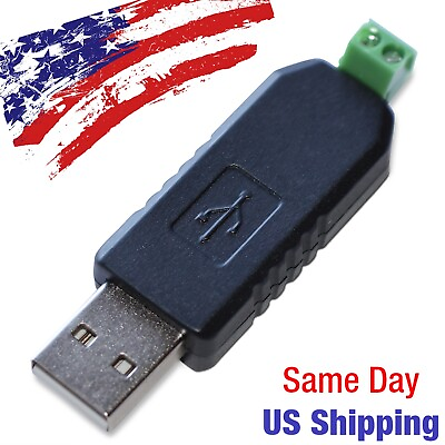 #ad RS485 Converter USB to RS 485 Industrial Communication Adapter CH340 US SHIP $9.19