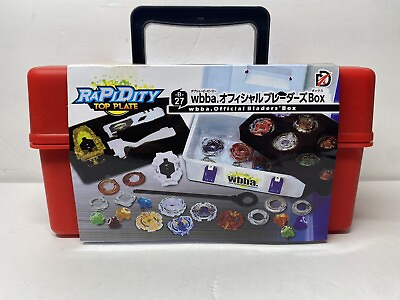 #ad Rapidity Top Plate Wbba Official Bladers Box Set Beyblade Burst $24.74
