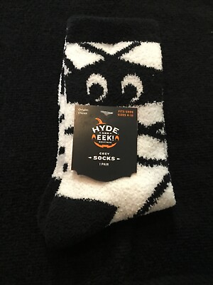 #ad NWT Hyde and Eek Halloween Super Soft Cozy Socks Mummy Size 4 10 $5.99
