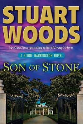 #ad Son of Stone Stone Barrington Hardcover By Woods Stuart VERY GOOD $4.05