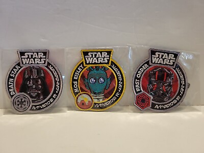 #ad Funko Patches Star Wars Death Star First Order Mos Eisley $9.99