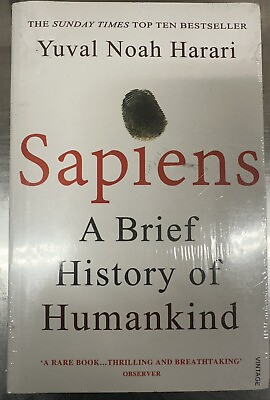 #ad Sapiens : A Brief History of Humankind by Yuval Noah Harari BRAND NEW $9.98