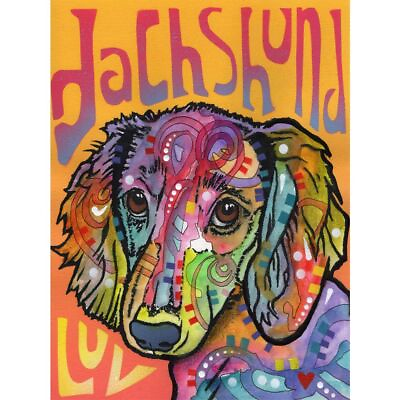 DIY Dog Diamond Painting Artistic Style Colorful Design House Embroidery Display $52.69