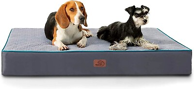 #ad XL Dog Bed for Extra Large Dogs Memory Foam Waterproof Lining L6.15 $59.99