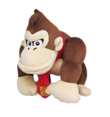 #ad Little Buddy Super Mario Bros. Donkey Kong Toys Stuffed Animals Plush Doll 10quot; $24.98