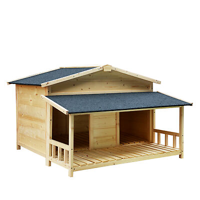 #ad Waterproof Wooden Dog House for Small to Large Dogs Indoor amp; Outdoor Shelter $405.77
