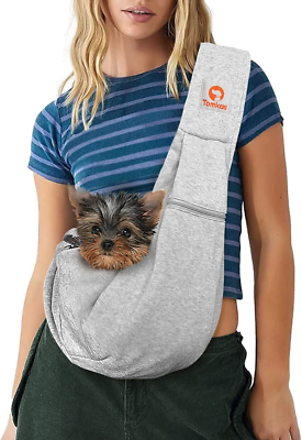 #ad Dog Sling Carrier for Small Dogs Pet Slings with Extra Pocket Storage Sling with $42.75
