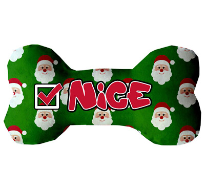 #ad Nice List 8 Inch Bone Dog Toy $29.79