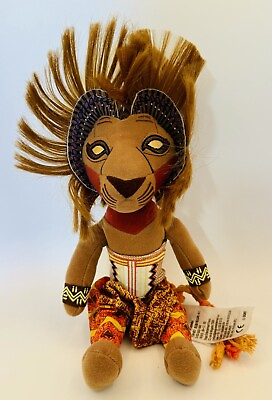 #ad The Lion King Broadway Musical Simba Lion Plush Stuffed Animal Toy Disney 12” $7.50