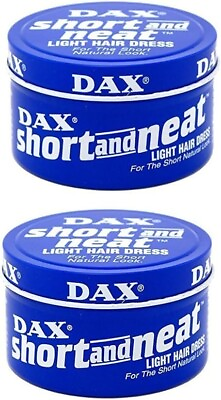 #ad 12 X DAX WAX BLUE SHORT AND NEAT LIGHT HAIR DRESS 99g UK SELLER $96.30