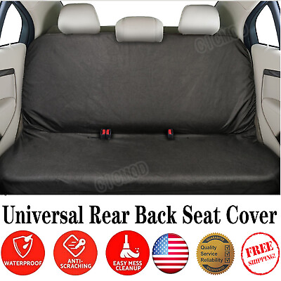 Pet Seat Cover Waterproof Dog Cat Rear Back Seat Protector For Truck SUV Van $17.99