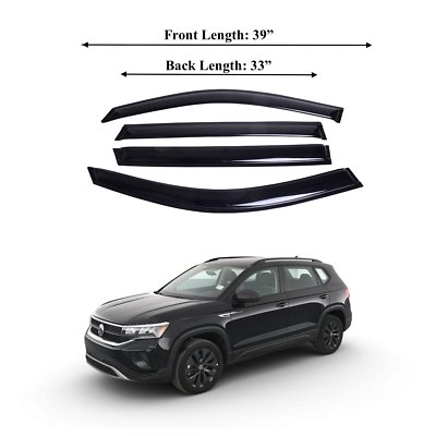 #ad #ad Fits Volkswagen TAOS 2022 Side Window Visor Sun Rain Deflector Guard $30.99