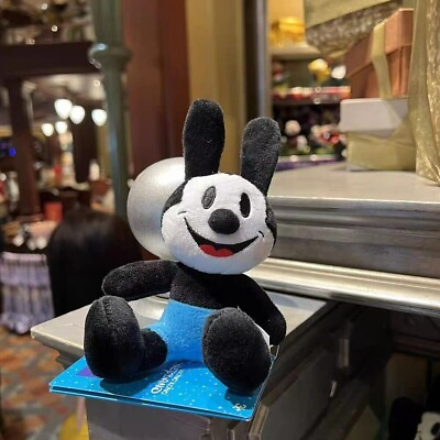 #ad Disney Hong Kong genuine Oswald Shoulder Magnet Plush The Lucky Rabbit $24.71